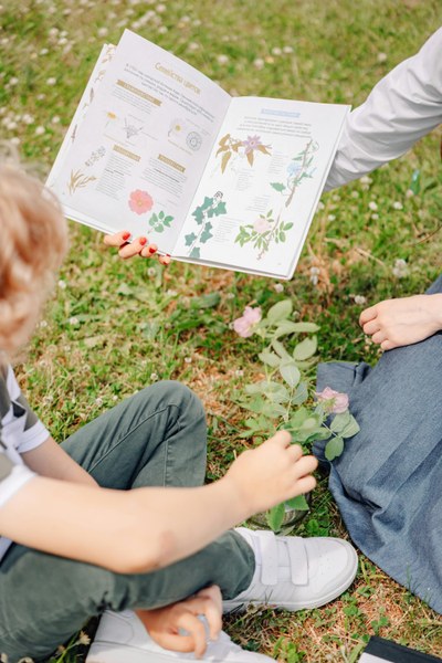 Llavor Infant mirant llibre